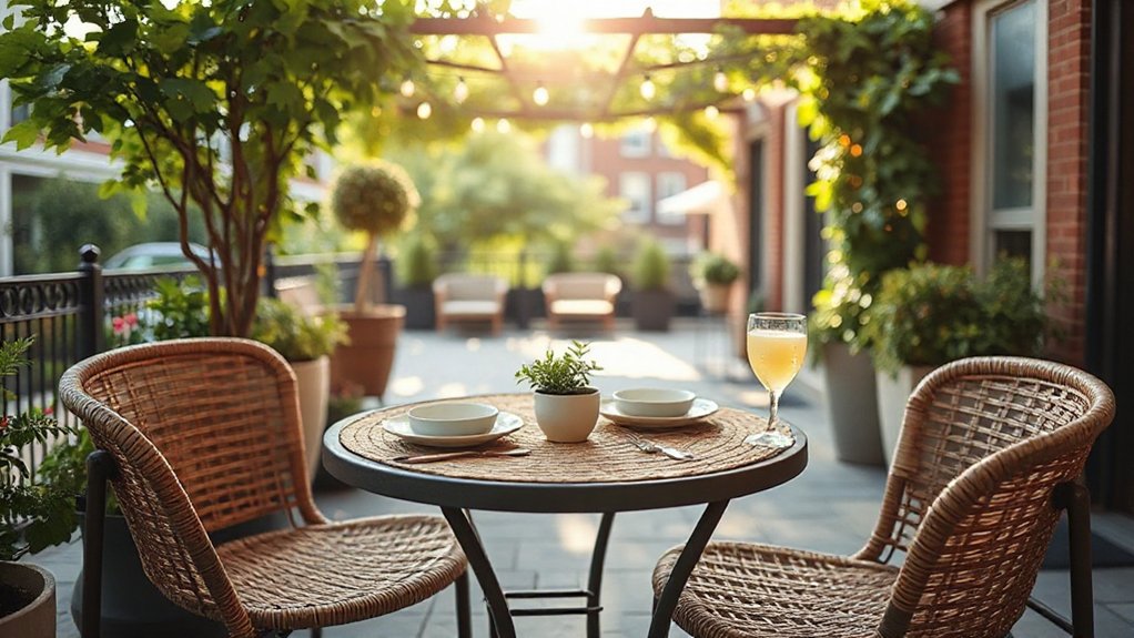 small patio dining ideas