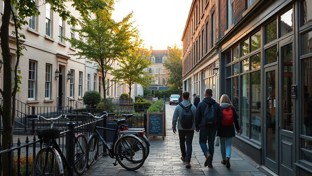 student friendly accessible neighborhoods