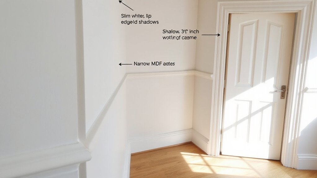 subtle textured moulding enhancements