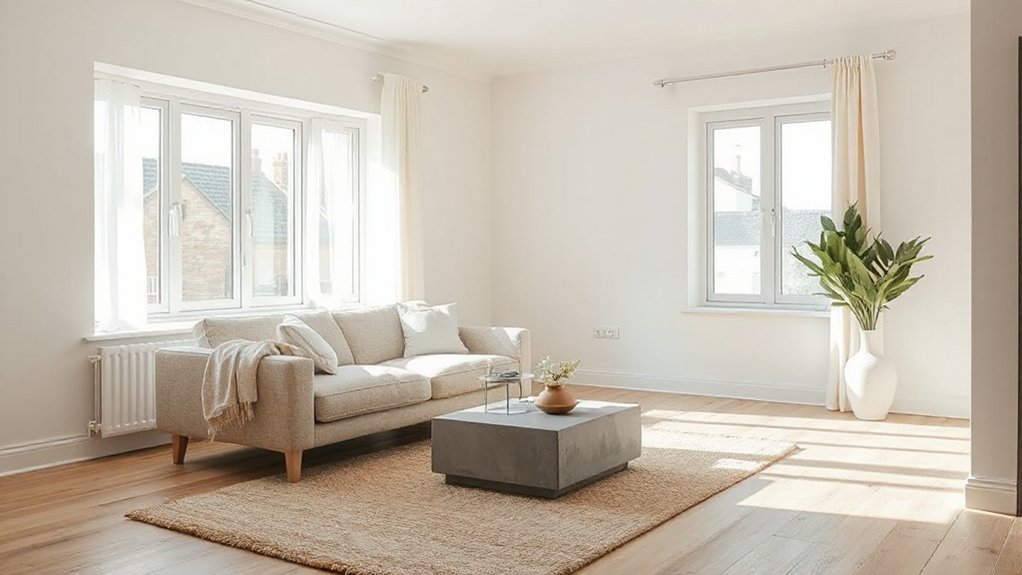 subtle textures enhance simplicity