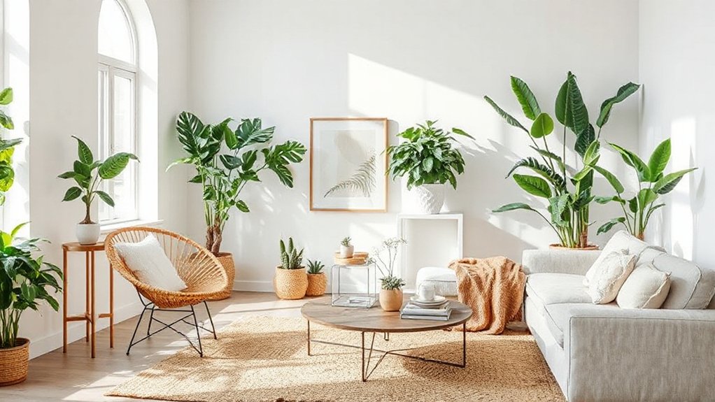 thoughtful natural decor accents