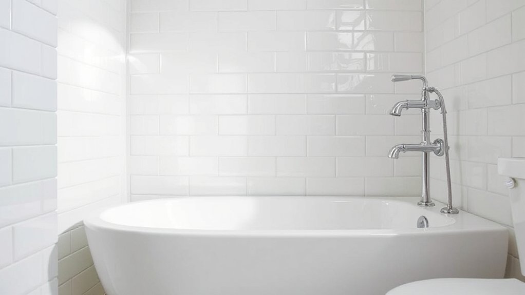 tile tub fixture painting