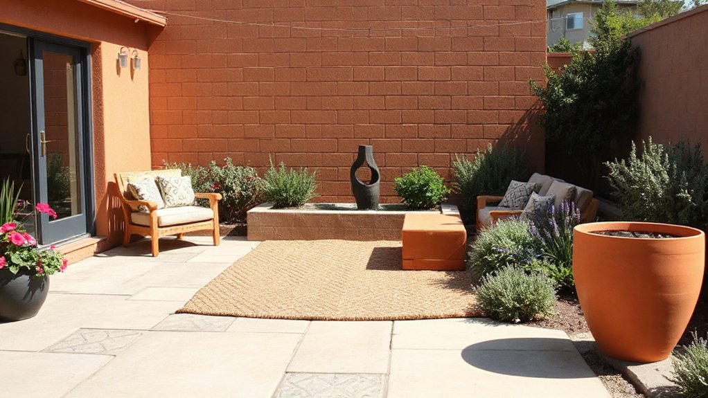 unify through color and texture