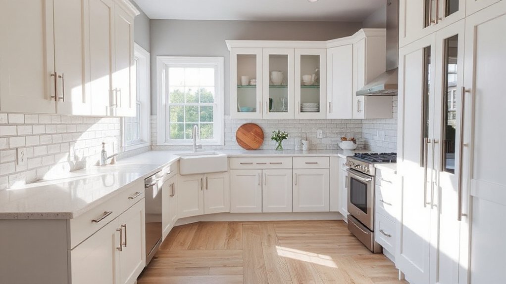 update kitchen with new doors