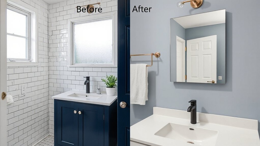 upgrade bathroom hardware easily