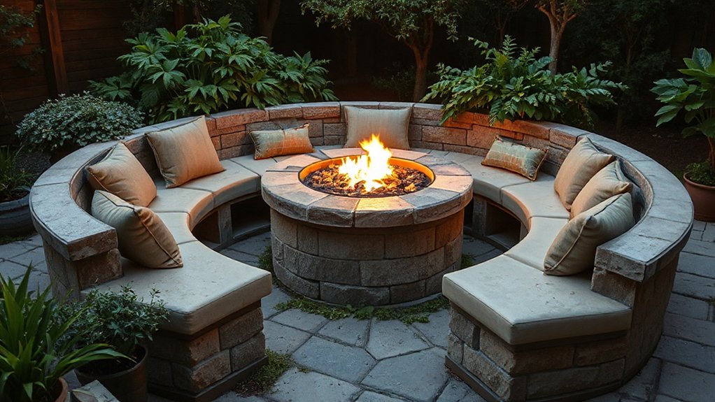 versatile efficient outdoor firepit