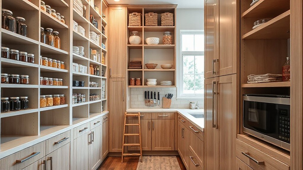 vertical adjustable accessible storage