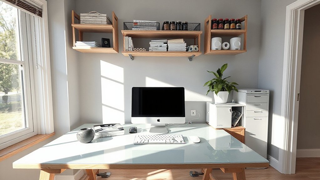 vertical storage enhances organization