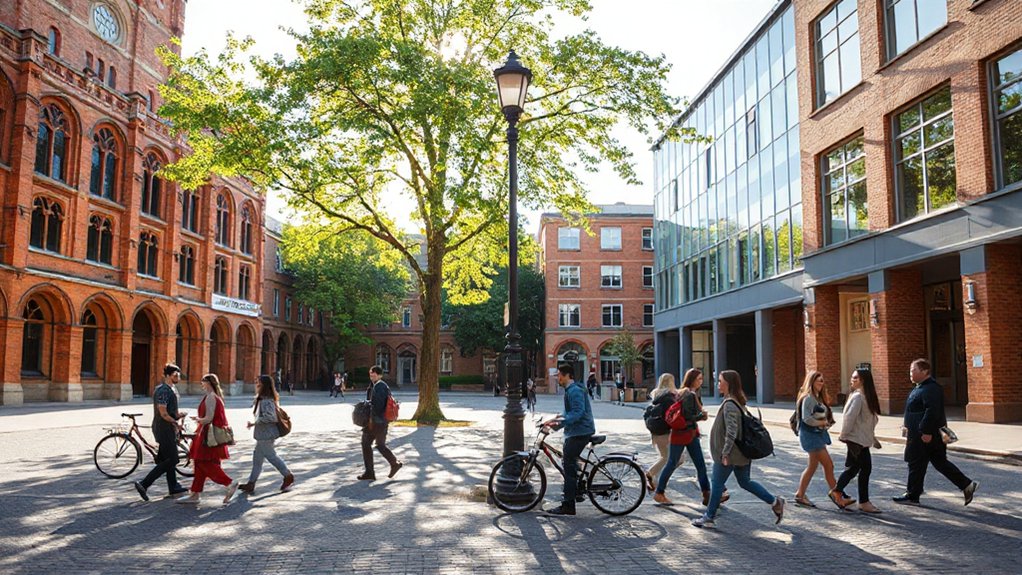 vibrant historic student friendly city