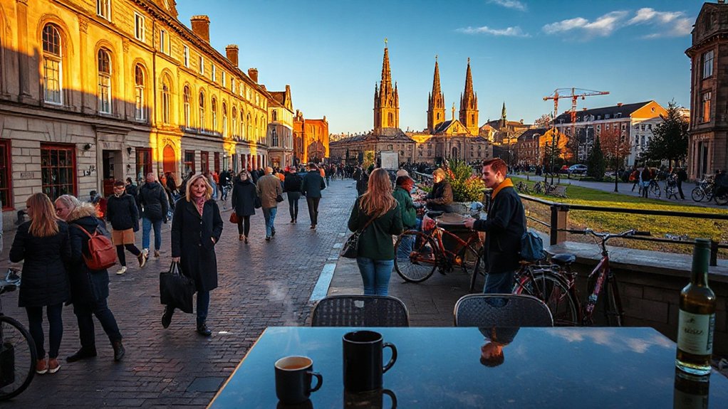 vibrant student life hub