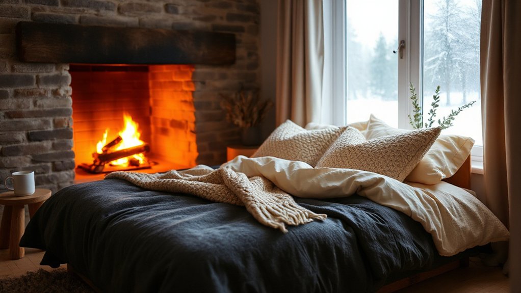 warm inviting winter retreat