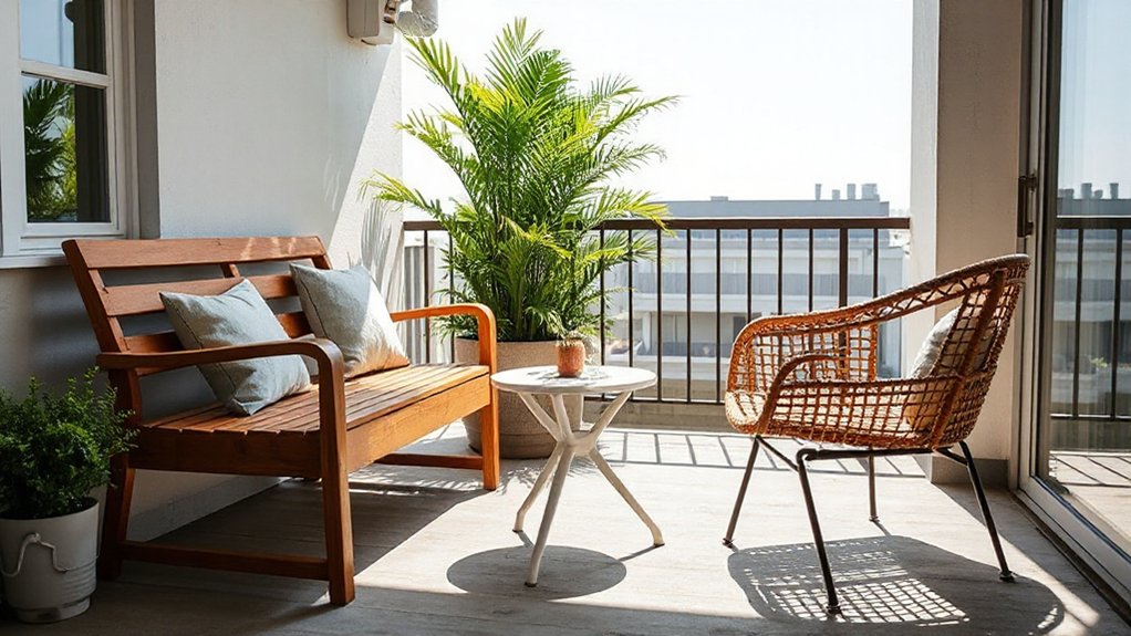weatherproof balcony furniture choices