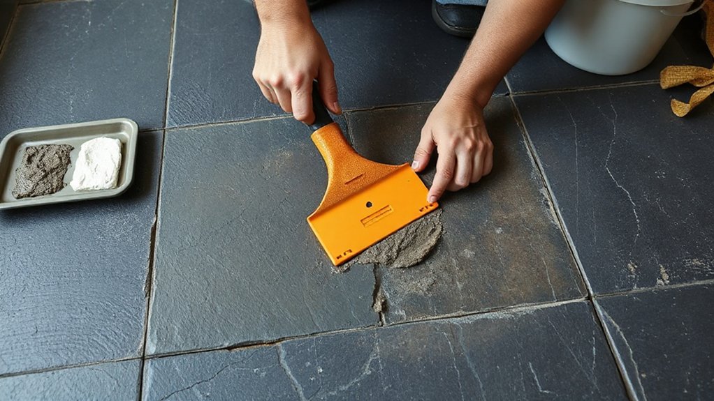 choose appropriate matching grout