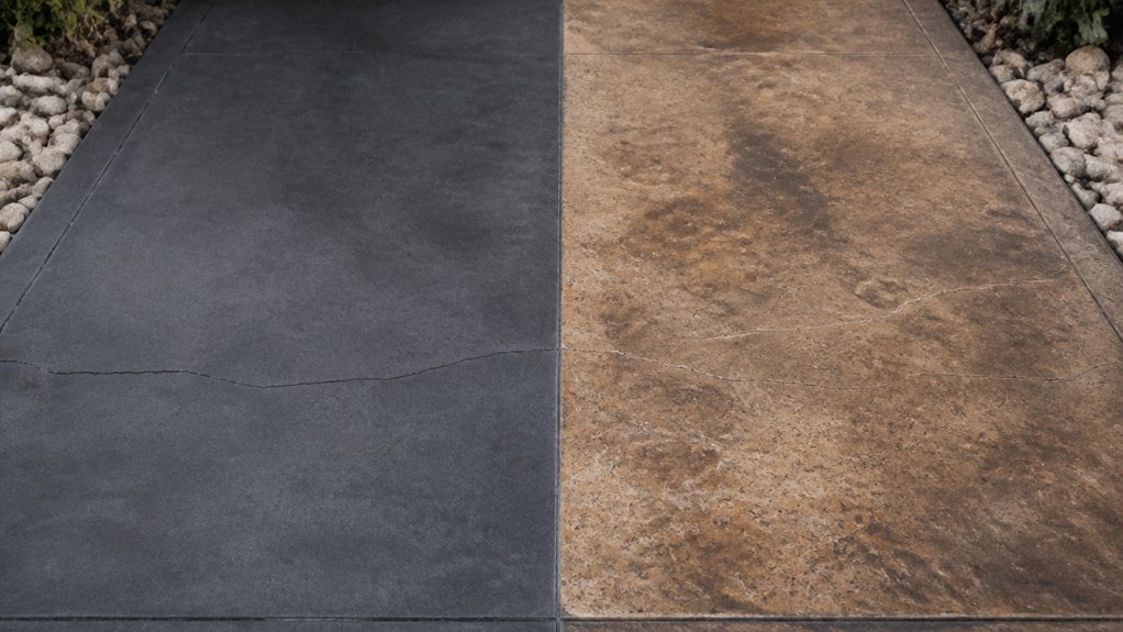 differences in concrete coloring