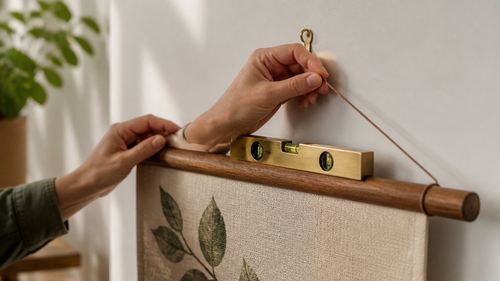 hang wall scroll properly