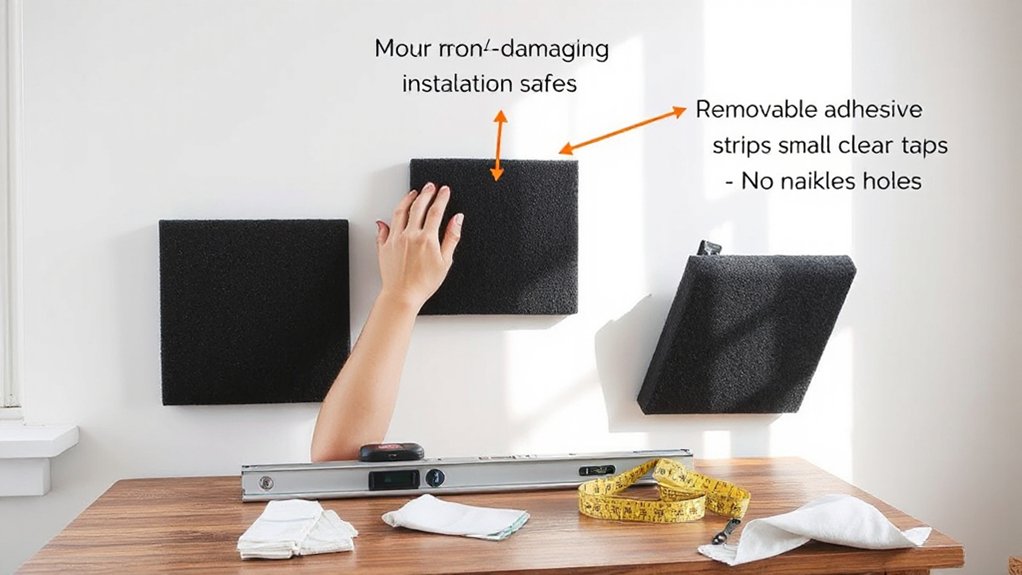 safe foam mounting methods