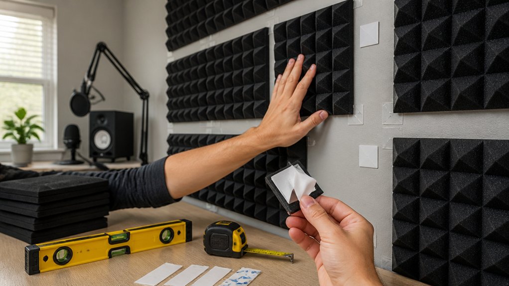 secure damage free wall mounting